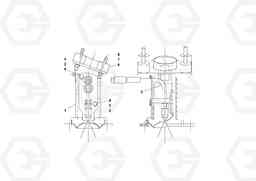 49463 Extension Burner sub-assembly OMNI IIIA, Volvo Construction Equipment