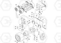 96362 Bogie Installation PF6160/PF6170, Volvo Construction Equipment