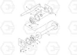 92475 Conveyor Idler Assembly PF6160/PF6170, Volvo Construction Equipment