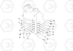 58465 Hydraulic Tank Assembly PF6110 S/N 197474 -, Volvo Construction Equipment