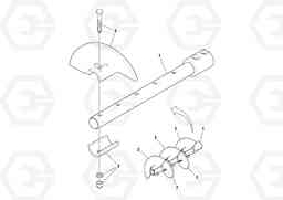 95182 Right Shaft Assembly PF6160/PF6170, Volvo Construction Equipment