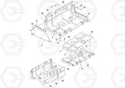 56369 Hood Door Assembly PF6110 S/N 197474 -, Volvo Construction Equipment