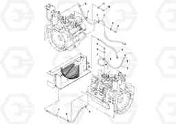 19779 Fuel Line Installation PF6110 S/N 197474 -, Volvo Construction Equipment