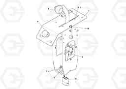 99037 Lever Assembly, Master PF6160/PF6170, Volvo Construction Equipment