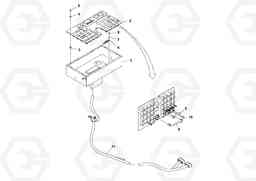 95896 Right Wheel Panel Assembly PF6160/PF6170, Volvo Construction Equipment