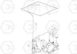 47125 Canvas Umbrella Installation PF6110 S/N 197474 -, Volvo Construction Equipment