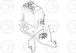 49954 Hydraulic Gear Pump Installation PF6110 S/N 197474 -, Volvo Construction Equipment