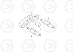 49128 Bogie Axle Assembly PF6110 S/N 197474 -, Volvo Construction Equipment