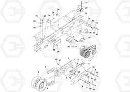 100936 Undercarriage Assembly PF6110 S/N 197474 -, Volvo Construction Equipment