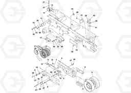 100388 Undercarriage Assembly PF6110 S/N 197474 -, Volvo Construction Equipment