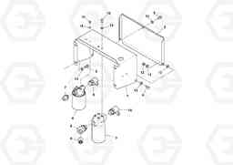 52450 Hydraulic Filter Installation SD45D/SD45F S/N 197409 -, Volvo Construction Equipment