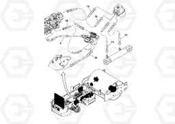 52445 Hoses Installation SD45D/SD45F S/N 197409 -, Volvo Construction Equipment