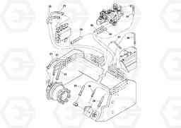 52449 Hoses Installation SD45D/SD45F S/N 197409 -, Volvo Construction Equipment
