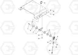 48183 Throttle  Assembly SD45D/SD45F S/N 197409 -, Volvo Construction Equipment