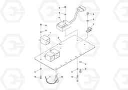 102970 Relay  Panel  Assembly SD45D/SD45F S/N 197409 -, Volvo Construction Equipment