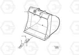 77796 Bucket ATTACHMENTS ATT. COMPACT EXCAVATORS BUCKET&HAMMER, Volvo Construction Equipment