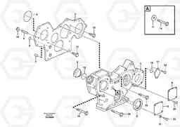 65034 Timing gear casing and gears MC70B S/N 71000 -, Volvo Construction Equipment