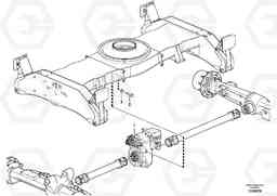 45893 Drop box with fitting parts EW230C, Volvo Construction Equipment