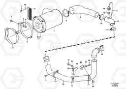 60619 Inlet system EW180C, Volvo Construction Equipment