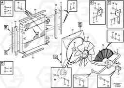 43975 Radiator EW230C, Volvo Construction Equipment