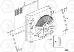 22495 Radiator with fitting parts EW230C, Volvo Construction Equipment