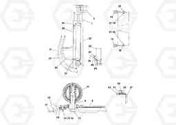 94478 Strike-off Support Installation RW100A S/N 196960 -, Volvo Construction Equipment