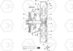 100557 Pump Drive Box Assembly RW100A S/N 196960 -, Volvo Construction Equipment