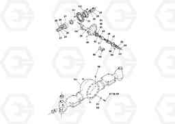 98471 Rear axle RW100A S/N 196960 -, Volvo Construction Equipment