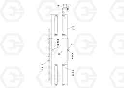 96917 Oscillating Push Roller Assembly RW100A S/N 196960 -, Volvo Construction Equipment