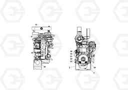73629 John Deere Engine Assembly PF161 S/N 197506 -, Volvo Construction Equipment