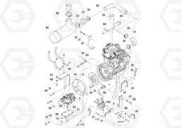 74232 Cummins Engine Assembly PF161 S/N 197506 -, Volvo Construction Equipment