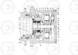 98257 Traction Drive Planetary Assembly PF161 S/N 197506 -, Volvo Construction Equipment