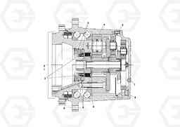 105337 Traction Drive Planetary Assembly PF161 S/N 197506 -, Volvo Construction Equipment