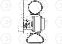 74166 Traction Wheel Arrangement PF161 S/N 197506 -, Volvo Construction Equipment