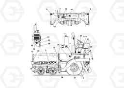 68045 Striping, Decals, and Instruction Plates PF161 S/N 197506 -, Volvo Construction Equipment