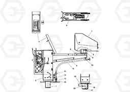 68854 Swing Control Console Assembly PF161 S/N 197506 -, Volvo Construction Equipment