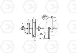 68015 Wash-down Hose Reel Assembly PF161 S/N 197506 -, Volvo Construction Equipment