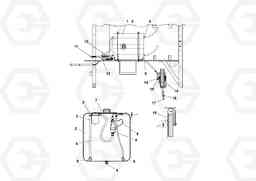 102987 Fuel Tank/Wash-down Arrangement PF161 S/N 197506 -, Volvo Construction Equipment