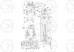 89360 Hydraulic diagram PF161 S/N 197506 -, Volvo Construction Equipment