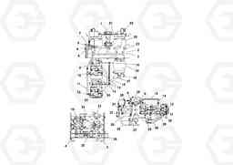 50990 Pump Drive Box Assembly PF161 S/N 197506 -, Volvo Construction Equipment