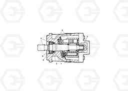 68167 Auger/conveyor Drive Motor PF161 S/N 197506 -, Volvo Construction Equipment