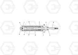 74439 Throttle Control Cylinder PF161 S/N 197506 -, Volvo Construction Equipment