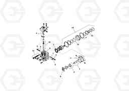 47490 Traction Drive Motor PF161 S/N 197506 -, Volvo Construction Equipment