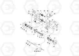 21130 Three-speed Traction Drive Transmission Assembly RW195D S/N 197517-, Volvo Construction Equipment