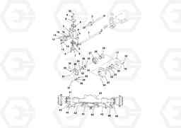 89751 Rear Axle Assembly RW195D S/N 197517-, Volvo Construction Equipment