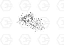 94666 Operator's Platform, Deck Components, and Engine Housing RW195D S/N 197517-, Volvo Construction Equipment