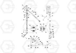 54748 Strike-off Assembly RW195D S/N 197517-, Volvo Construction Equipment