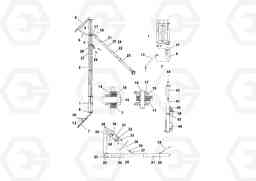 50474 Strike-off Assembly RW195D S/N 197517-, Volvo Construction Equipment