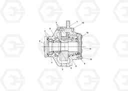 21903 Conveyor Drive Motor RW195D S/N 197517-, Volvo Construction Equipment
