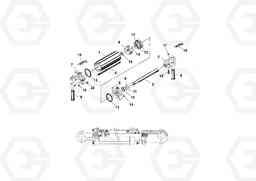 30632 Conveyor Shuttle, Inner Strike-off Hydraulic Cylinders RW195D S/N 197517-, Volvo Construction Equipment